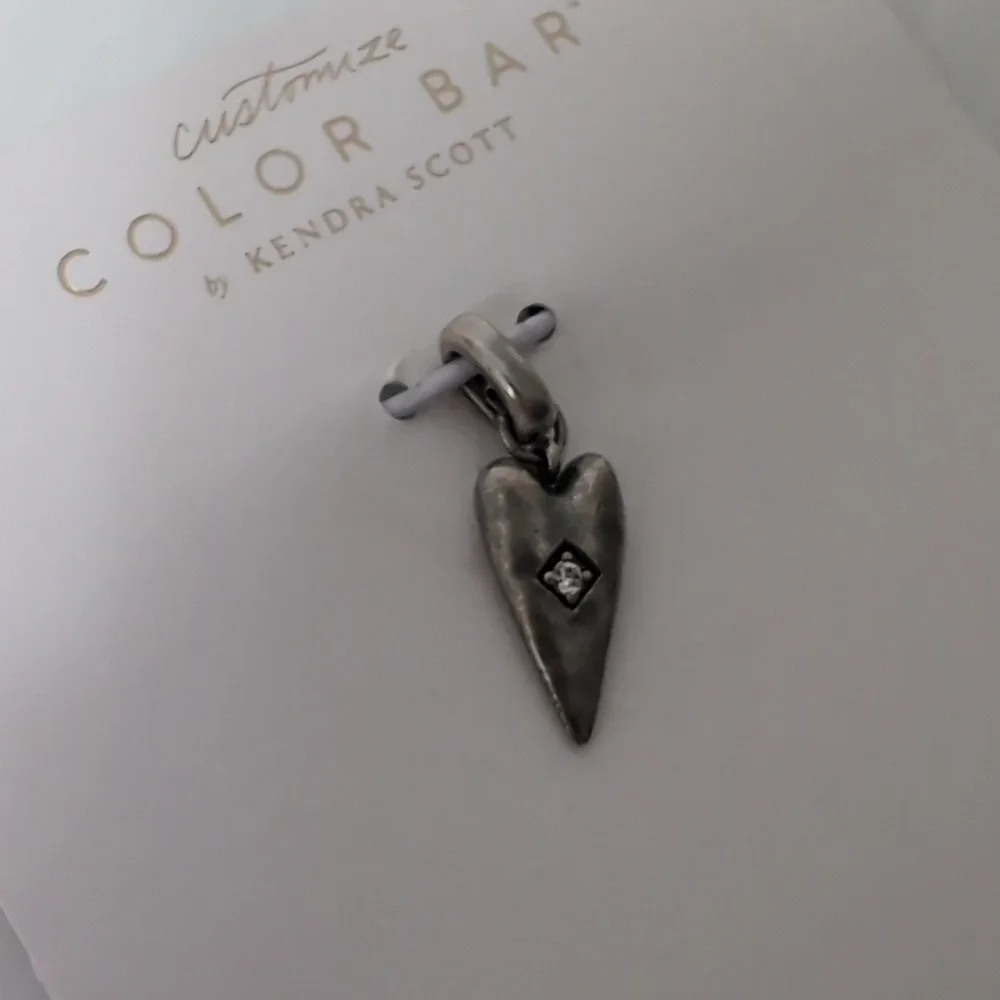Kendra Scott Charm Pendant Silver